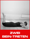 Pilates - Zwei-Bein-Treten